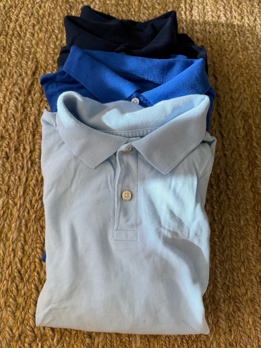 The Children’s Place Boys Lot of 3 Long Sleeve Polo Shirts Size 2XL